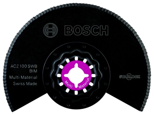 2609256976 BOSCH  Сегментный нож с волновой заточкой 100мм ACZ100 DIY