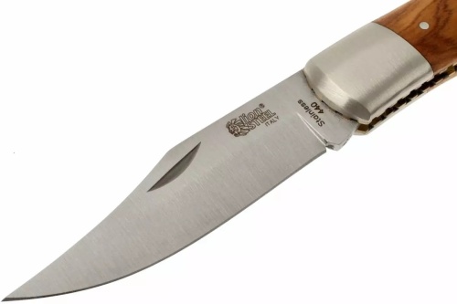 Нож складной с рукояткой из оливкового дерева LionSteel 116TUL фото 4