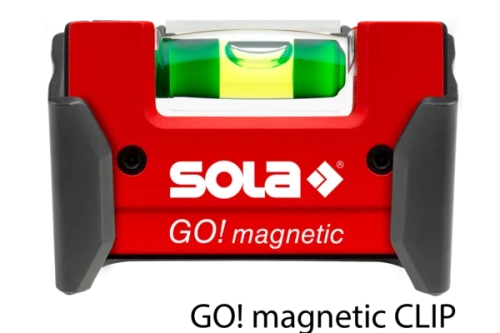 Уровень компактный магнитный SOLA GO! Magnetic CLIP 01621201