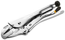 TT10048 TOLSEN Зажим с фиксатором 250 мм, с прямыми губками