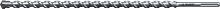 29350-610-25_z02  ЗУБР Бур SDS-max 25 x 610/720 мм, Профессионал