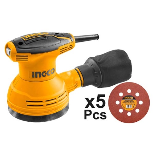 Эксцентриковая шлифмашина INGCO RS3208 Эксцентриковая шлифмашина INGCO RS3208