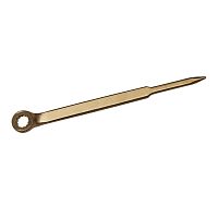 0137510S ENDRES-TOOLS Ключ искробезопасный монтажный кольцевой коликовый изогнутый 27 мм
