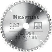 36952-235-30 KRAFTOOL  Precision, 235 х 30 мм, 48Т, пильный диск по дереву
