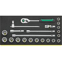 Набор инструмента 3/8" во вкладыше STAHLWILLE TCS 456/16/6QR 96830367