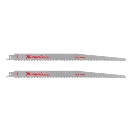 Полотна по дереву для сабельной пилы S1344D 275/4.3 мм, HCS, 2 шт, Pro Matrix 782011 Полотна по дереву для сабельной пилы S1344D 275/4.3 мм, HCS, 2 шт, Pro Matrix 782011