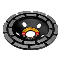 Чашка алмазная зачистная, 125 мм, двухрядная Sparta 729905