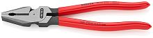 0201225SB KNIPEX Плоскогубцы комбинированные особой мощности, 225 мм, фосфатированные, обливные ручки, SB