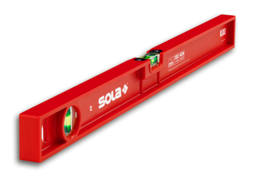 01413101 SOLA Уровень пластиковый PF 80, L=80 см, 2 глазка, точн. 1,00 мм/м 01413101 SOLA Уровень пластиковый PF 80, L=80 см, 2 глазка, точн. 1,00 мм/м