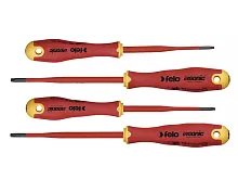Набор диэлектрических отверток Ergonic E-SLIM TORX, 4шт FELO (418 841 98) 41884198