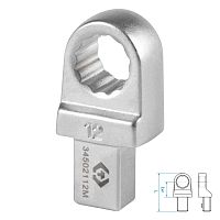 Насадка накидная серии "FIT", 12 мм, 9х12 мм KING TONY 34502112M