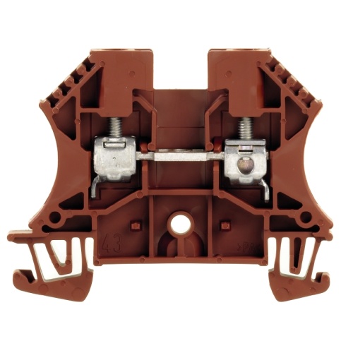 Проходная клемма Weidmuller WDU 4 BR 1037810000 Проходная клемма Weidmuller WDU 4 BR 1037810000
