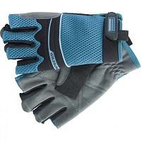 Перчатки комбинированные облегченные открытые пальцы AKTIV L GROSS 90316