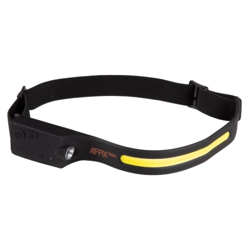 AF89000101 AFFIX Фонарь светодиодный, налобный, 1+1 элемент, 3,7 В