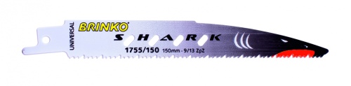 Полотно для сабельной пилы Universal SHARK Brinko 1755/150 992188 Полотно для сабельной пилы Universal SHARK Brinko 1755/150 992188