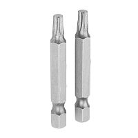 TT20322 TOLSEN Набор вставок (бит) торцевых 1/4", Torx, T15, 50 мм, 2 предмета