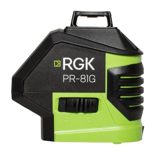 Комплект: лазерный уровень RGK PR-81G + штанга-упор Комплект: лазерный уровень RGK PR-81G + штанга-упор