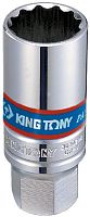 Головка свечная двенадцатигранная KING TONY 36A018