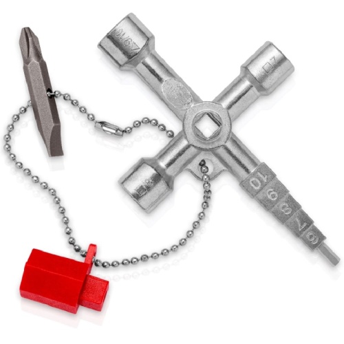 Ключ для электрошкафов профессиональный KNIPEX KN-001104 Ключ для электрошкафов профессиональный KNIPEX KN-001104
