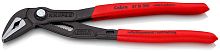 KN-8751250SB KNIPEX COBRAR ES клещи переставные, тонкие, зев 32 мм, длина 250 мм, фосфатированные, обливные ручки, SB