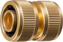 8-426143_z02  GRINDA PROLine BM-34, 3/4", муфта ремонтная для шланга, из латуни