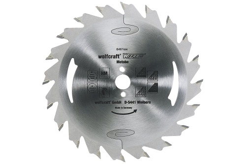 1 полотно дисковой пилы wolfcraft 6476000