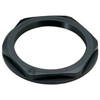 4829N BM Group  Контргайка с фланцем для кабельного ввода, PG 29, цвет черный, (упак. 50 шт)