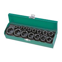 Набор ударных головок 1/2" 15 предметов HONITON ISK40015M