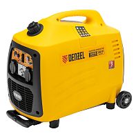 94703  Генератор инверторный GT-3200iSE, 3,2 кВт, 230 В, бак 6 л, закрытый корпус, электростартер DENZEL