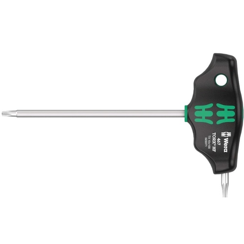 05023374001 WERA 467 TORX HF Отвертка с Т-образной рукояткой, функция фиксации, TX 20 x 200 мм