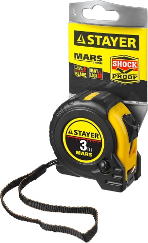 Рулетка измерительная STAYER PROFESSIONAL 34131-03_z01 фото 2 Рулетка измерительная STAYER PROFESSIONAL 34131-03_z01 фото 2