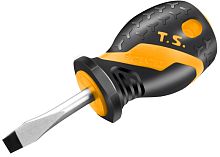TT20132 TOLSEN Отвертка шлицевая "GRIPro", Slotted 6,5 мм, 38 мм