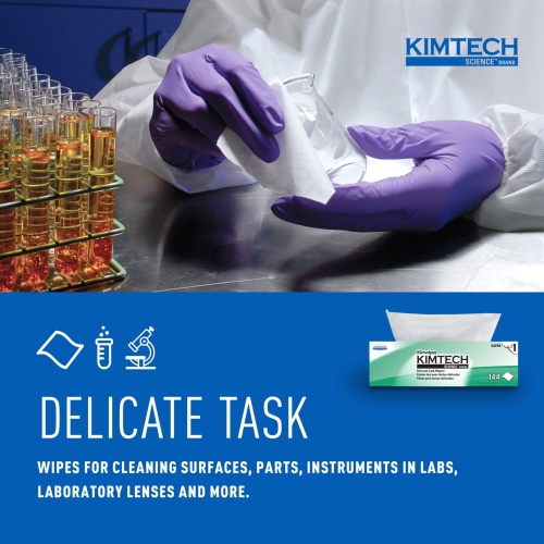 Cалфетки безворсовые KIMTECH SCIENCE Kimwipes 34256 фото 7