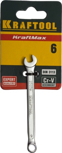 Ключ гаечный комбинированный KRAFTOOL EXPERT 27079-06 фото 2 Ключ гаечный комбинированный KRAFTOOL EXPERT 27079-06 фото 2