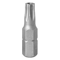 102510U KING TONY Вставка (бита) торцевая 1/4", Torx, T10, L = 25, с отверстием