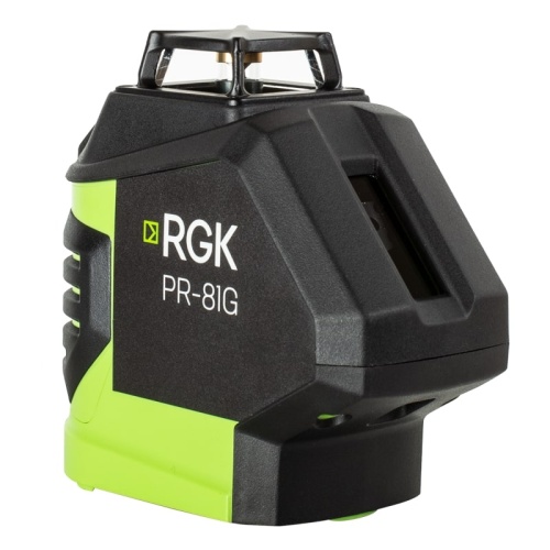 Комплект: лазерный уровень RGK PR-81G + штанга-упор фото 2