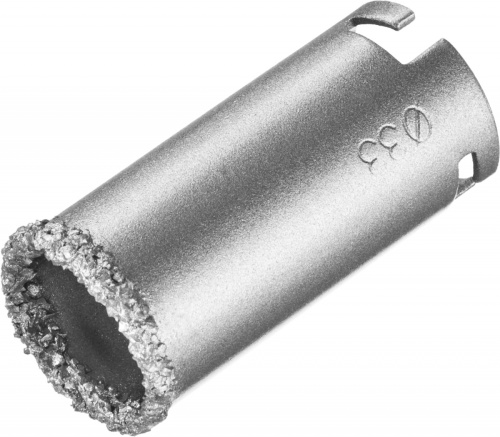 Кольцевая коронка с карбид-вольфрамовой крошкой KRAFTOOL EXPERT 33401-33_z01 Кольцевая коронка с карбид-вольфрамовой крошкой KRAFTOOL EXPERT 33401-33_z01