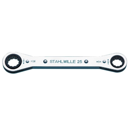 41563638 STAHLWILLE 25AN 5/8 X 11/16  ratchet ring spanner