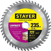 3684-235-32-72_z01 STAYER  Laminate, 235 x 32/30 мм, 72Т, аккуратный рез, пильный диск по ламинату