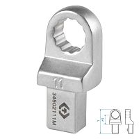 Насадка накидная серии "FIT", 11 мм, 9х12 мм KING TONY 34502111M