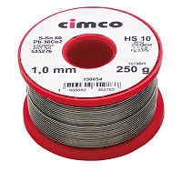 150074 CIMCO  Оловянно-свинцовый припой Катушка с припоем 2 мм 250гр