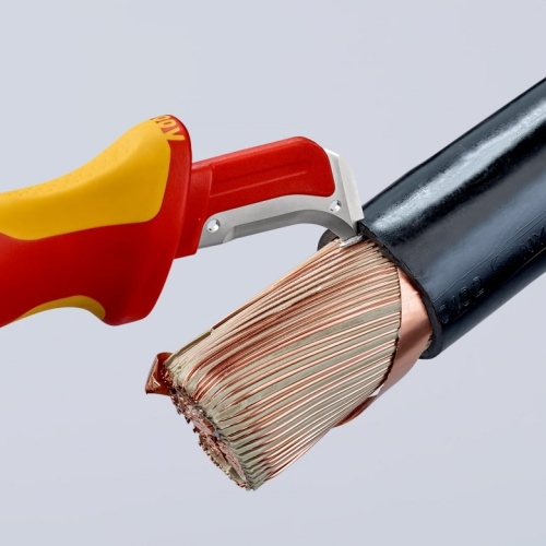 Нож для удаления изоляции KNIPEX KN-9855SB фото 10 Нож для удаления изоляции KNIPEX KN-9855SB фото 10