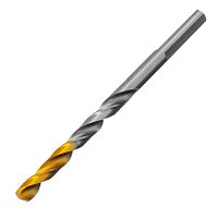 Сверло спиральное по металлу 5 x 86 мм, Р6М5, Golden Tip  Denzel 718233
