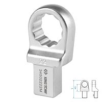 Насадка накидная серии "FIT", 22 мм, 14х18 мм KING TONY 34502222M