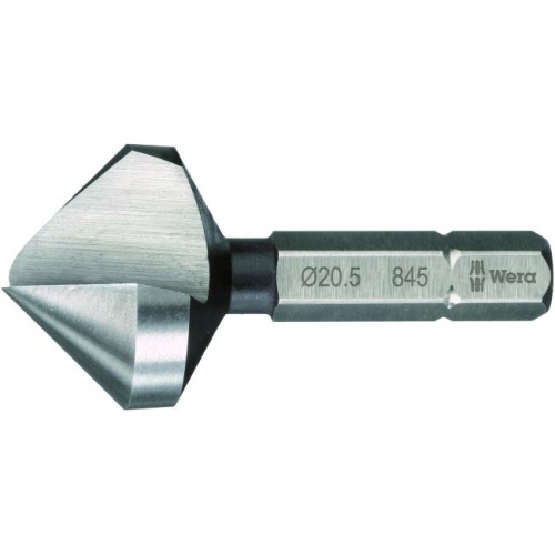we-104661 845 Насадка - однопроходный конический зенкер WERA