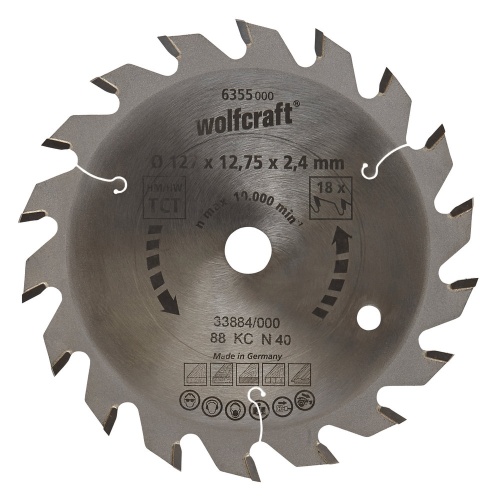 1 полотно дисковой пилы wolfcraft 6373000