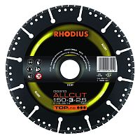 Диск отрезной алмазный универсальный RHODIUS DG210 ALLCUT 303389