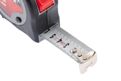 Рулетка Continuous fixation, 7,5 м х 25 мм, обрезиненный корпус, плавная фиксация MATRIX 31090 фото 2