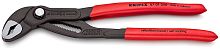 8701250SB KNIPEX COBRAR клещи переставные, зев 50 мм, длина 250 мм, фосфатированные, обливные ручки, SB