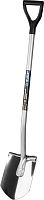39407_z01 ЗУБР  Лопата "Артель-НС" штыковая из нержавеющей стали, эргономичный алюминиевый черенок, с рукояткой Профессионал